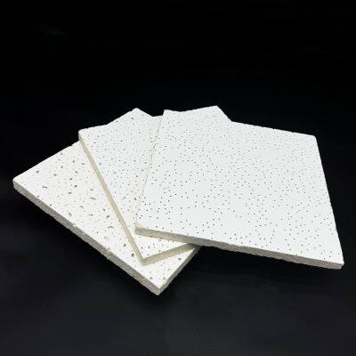12-20mm Thick Mineral Wool Fiber Board for Acoustic Ceiling Tiles photo-5