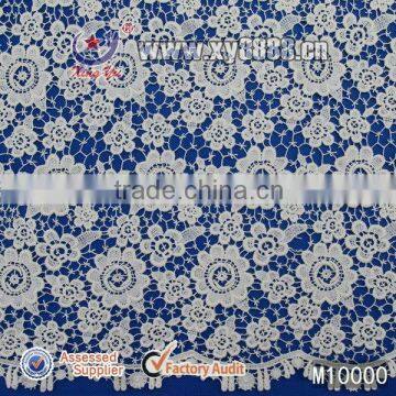 customize 100% cotton swiss voile lace fabric