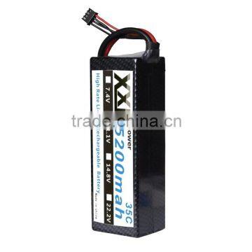High Rate Lipo Batteries for RC Models 11.1V 5200mah