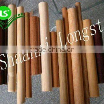 PVC heat shrink tube film with wooden covering