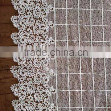 Promotion High Quality Fabric Embroidery Designs Flower Lace photo-3