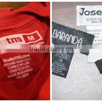 Great custom t-shirt labels and tags