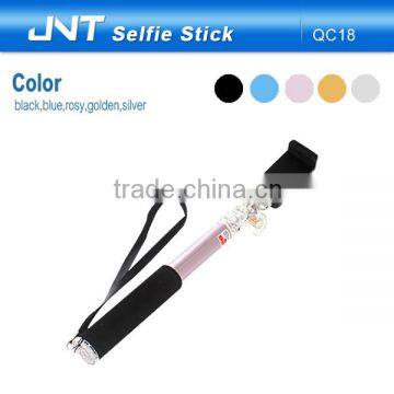 Colorful Wireless Monopod Bluetooth Selfie Stick With Bluetooth Remote Shutter&smartphone Selfie Stick photo-4