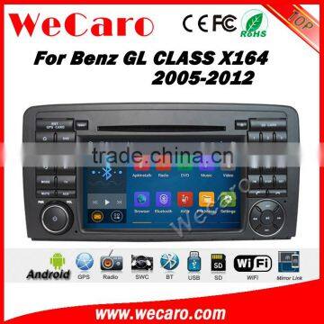 Wecaro WC-MB7511 android 5.1.1 car radio navigation for mercedes for Benz GL X164 GL320/GL350/GL450/GL500 2005-2012 dvd player