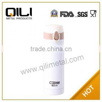 2014 new type stainless steel white vacuum flask prices