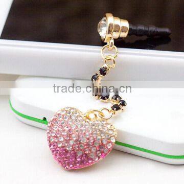 Hot Diamond Dust plugs for iPhone 6 Plus ,Mobile Phone Dust Plugs                        
                                                Quality Choice