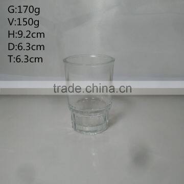 Glass Cup 150ml 5oz Water Glass Tumbler For Juice