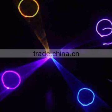 Factory New Product Wholesale 2W RGB Color Disco Stage Lighting