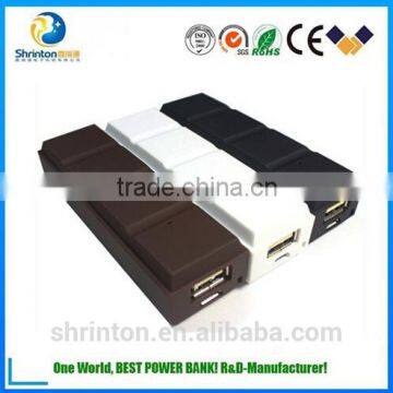 Chrismas Gift 2600mah Chocolate Shape Smart Power Bank photo-2