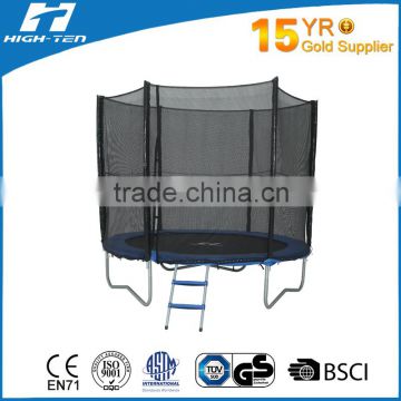 6-8FT Trampoline With Enclosure Outside