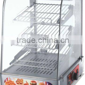 Portable food display warmer case