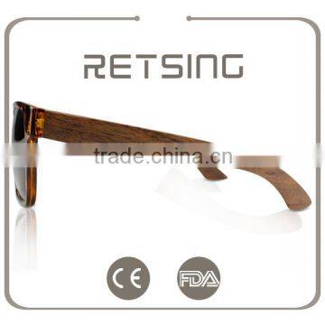 Latest Design Factory Wholesale Prices PC Frame Bamboo Temples Sunglasses photo-5