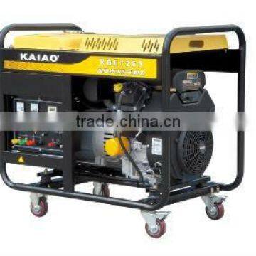Manufacture KGE12E 10KW Gasoline Power Generator ,With Kohler Double-cylinder Engine