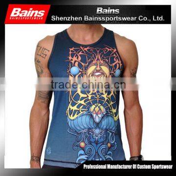 dri fit custom tank top&mesh tank top&wholesale unisex tank top