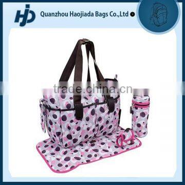 High-function water resistant baby nappy bag