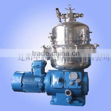 DHC500 two phase high efficiency Automatic Discharge disc stack waste oil centrifugal separator machine