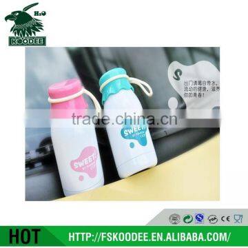 LFGB qualified stainless steel milk bottle designed thermos vacuum