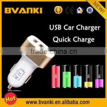 Custom high speed 5V 5.1A 3 port USB Car Charger Adapter for sumsung galaxy 6S