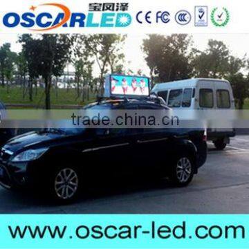 Hot sell taxi roof display Oscarled with low price