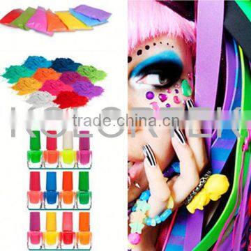 Pop Neon Pigment For Nails, Neon Nail Art Polish Pigment