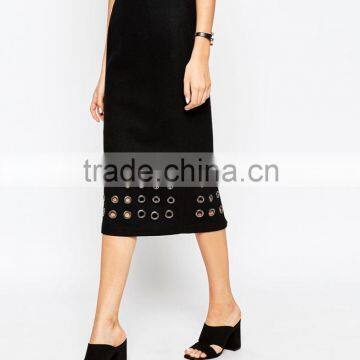 Hollow Lady Elegant Skirts Designs Dress Summer Apparel Women Uniform photo-4