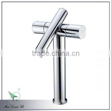 unique design cross handle sink basin mixer taps 6017