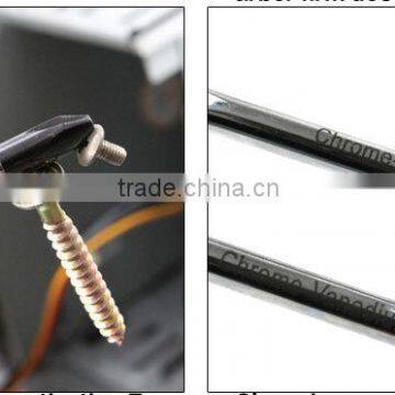 6pcs Colorful Transparent Handle Screwdriver Set Crossed and Slotted Screwdriver photo-5