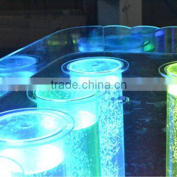 Acrylic Water Bubble Wall Table for Bars, Nightclub Furniture With LED Light photo-4