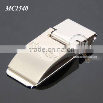 Promotional Customized Engraved Logo Zinc Alloy Metal Branded Money Clip photo-6