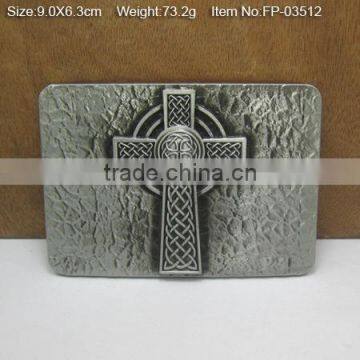 New Fashion Silver Plate Die Cast Custom Belt Buckle photo-5