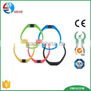 bicycle colorful cable lock