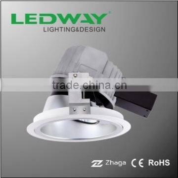 24W 6 Inch COB LED Down Wall Washing Down Light Dimmable LED Down Light photo-3