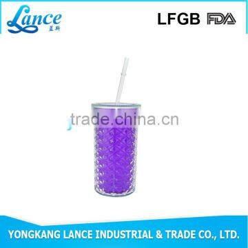 Top sale Customized 16oz Double Wall smoothie plastic cup