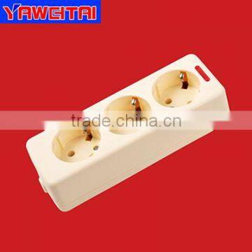 3 gang outlets socket/with earthing