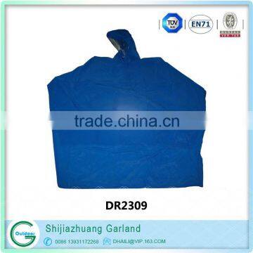 foldable adult pvc custom raincoat