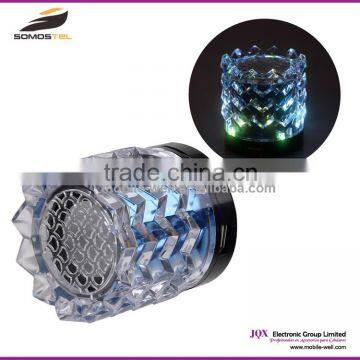 [Somostel] Mini Portable Speaker With Light, Card Plug Speaker, for Christmas Gift photo-3