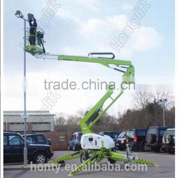 trailer mounted boom lift table / aerial working platform