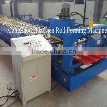 Fully Automatic Aluminum Cold Roll Forming Machine for Wall Tiles Making