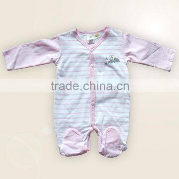 China Manufacturer Infant Clothing 100% Cotton Newbron Baby Rompers