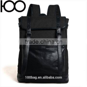 promotional custom fashion new PU school backpack OEM PU female bag schoolbag backpack