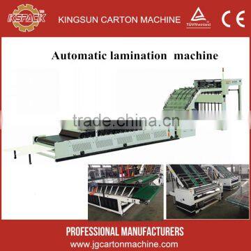 carton box making machine / corruagetd cardboard lamination machine /currugated cardboard laminator