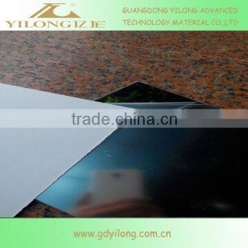 Self Adhesive PS Material Mirror Sheet - Plastic Mirror Decoration 0.8mm - Silver