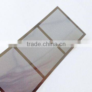 Precision filter mesh manufacture 2016