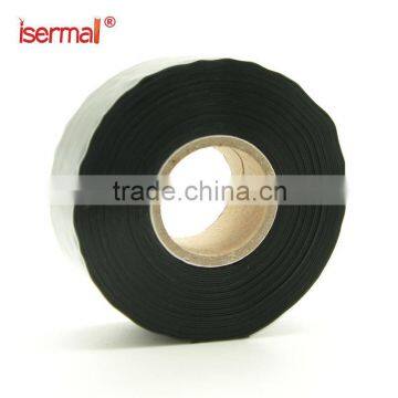 isermal self-fusing silicone rubber tape black color