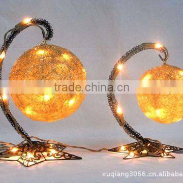 new christmas decorative cloth ball with lights