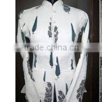 Printing and binding jacket coat