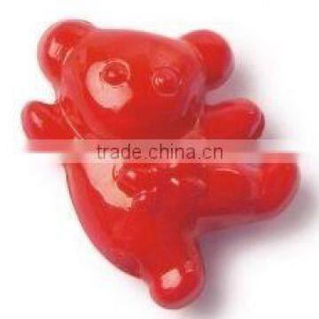 acrylic colorful bear shape bead