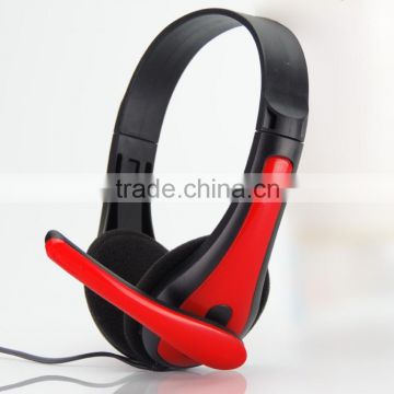 wholesale lightweight hot sale colorful wire mic. headset