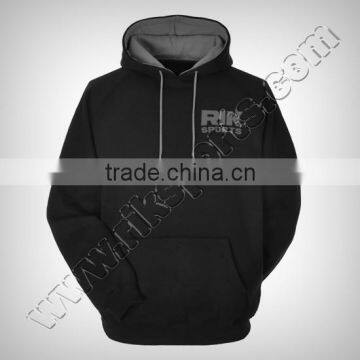 Men Hoodie Black Color Produced with 100% Cotton Excellent & durable quality fabric,