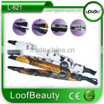 Fashionable Zebra Color Hair Connectors Extensions Tool photo-3